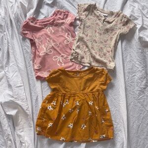 Toddler girl shirt bundle